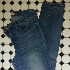 Madewell High Rise Skinny Jeans